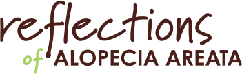 reflections of alopecia areata logo